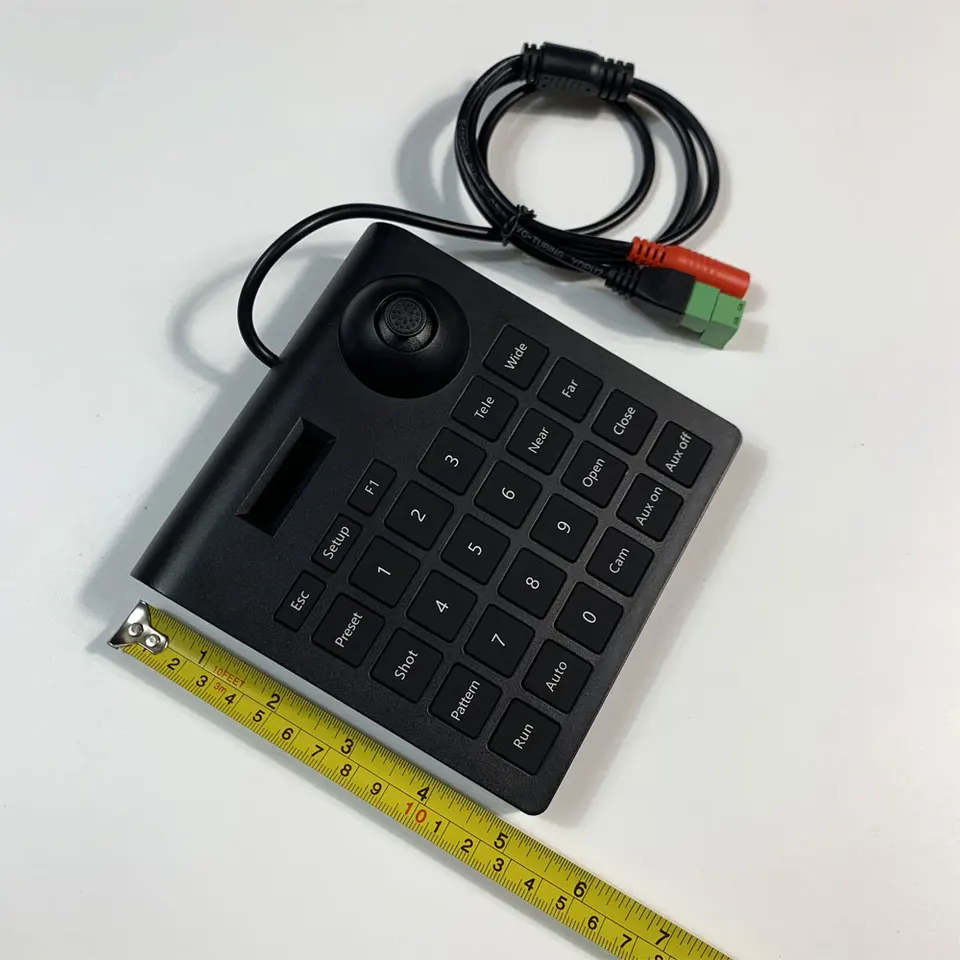 Mini 2-Axis Joystick CCTV Keyboard Controller for DVR PTZ Speed