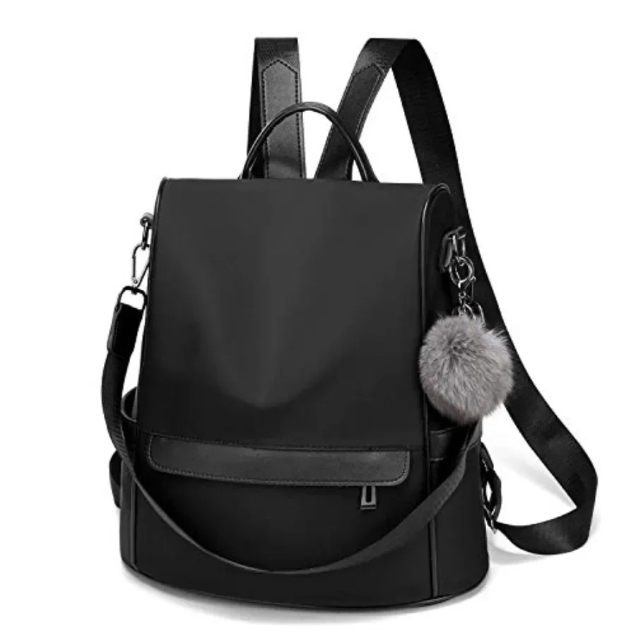 

Women Backpack Purse Nylon Anti-theft Fashion Casual Lightweight Travel Shoulder Bag