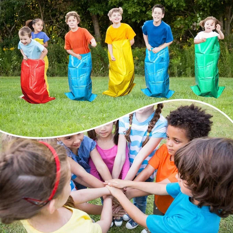 สนุกกีฬา YARD ของเล่นสําหรับครอบครัวเกมวันเกิดสําหรับ BBQ Field Day PARTY เกม, kangaroo กระโดดกระเป๋าเกมกลางแจ้งสําหรับเด็ก