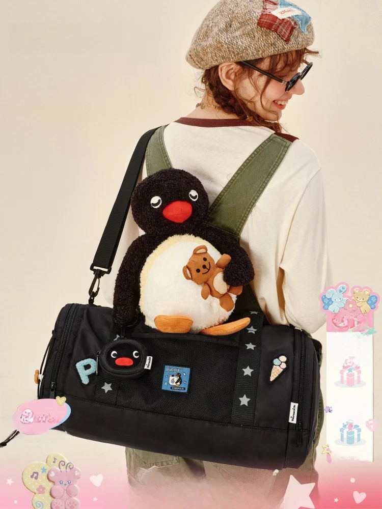 Bolsa de viaje de gran capacidad para mujer, bolsa de almacenamiento con separación de ropa húmeda y seca, VANWALK U