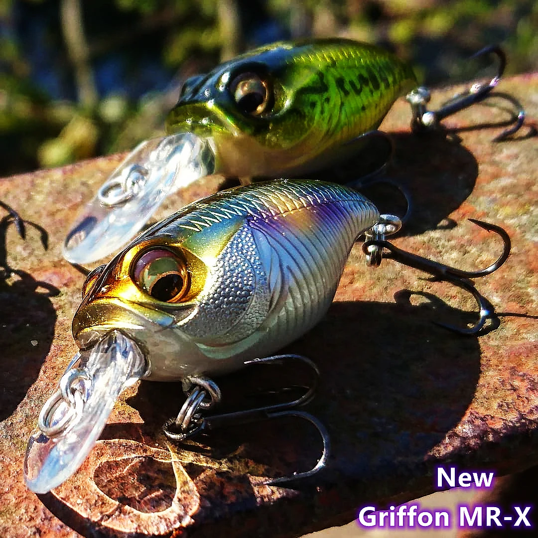 Japanese MEGABASS Medium Rock Little Fat MR-X New Griffon Bass Hard Bait Lua Fake Bait