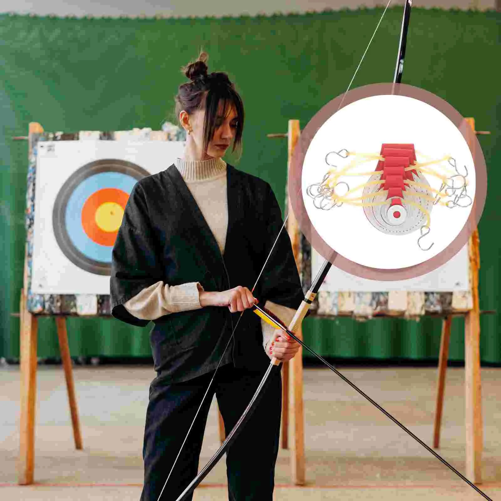 

Four-layers Targets Competition for Outdoor Slingshot Game Entertainment Wear-resistant Thicken Air Shooting Practice