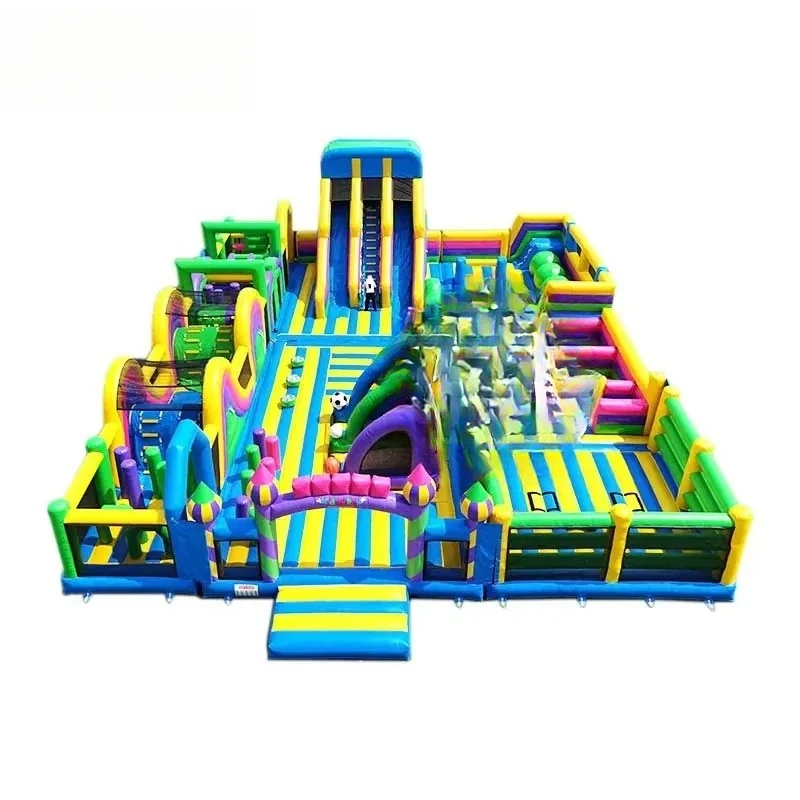 Inflatable Obstacle Course Inflatable Amusement Park for Outdoor Games Commercial