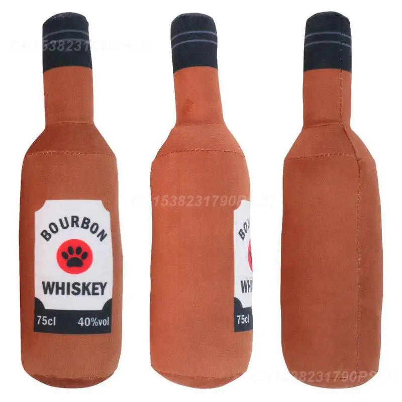 2/3/4 Uds. Juguete estampado chirriante para mascotas formas únicas juguetes de peluche de algodón para perros productos para mascotas juguetes interactivos suaves 7 × 23cm