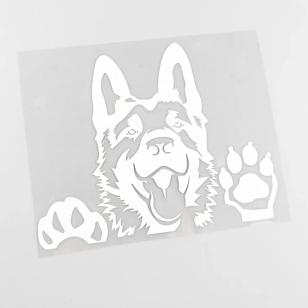 16cm Art Decal German Shepherd Dog Sticker Accessories Stickers on Motorcycle Decoration Personality, Car Products PVC Cute,