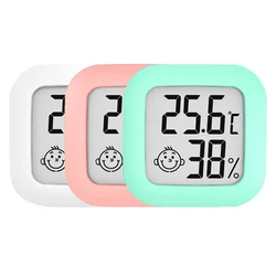 Mini LCD Digital Thermometer Hygrometer Indoor Room Electronic Temperature Humidity Meter Sensor Gauge Weather Station for Home