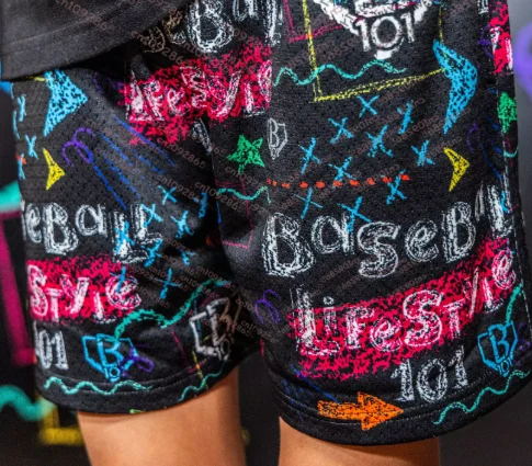 26 New Men's/Boys Shorts Chalkboard/Graffiti Stars/Composition Youth Shorts Baseball Lifestyle 101 Fashion Casual Sweatpants GYM