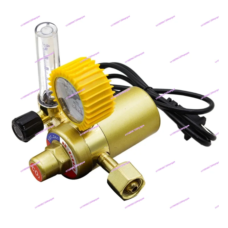 Suitable for CO2 pressure reducers, heated pressure gauges, flow meters, MIG/TIG welding, 36/110/220V CO2 pressure regulators