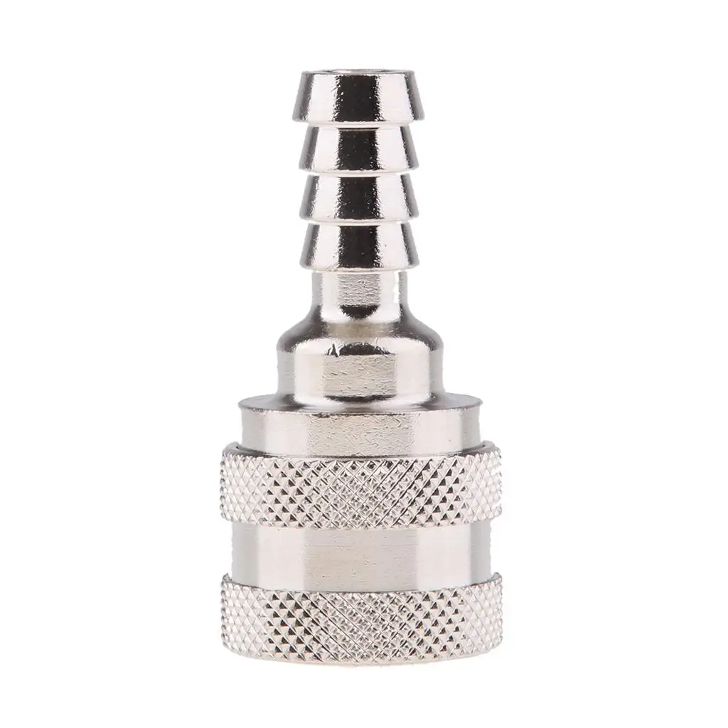 Stainless Steel Outboard Marine Fuel Connector Metal Hose Adapter for Outboard Boat Engine