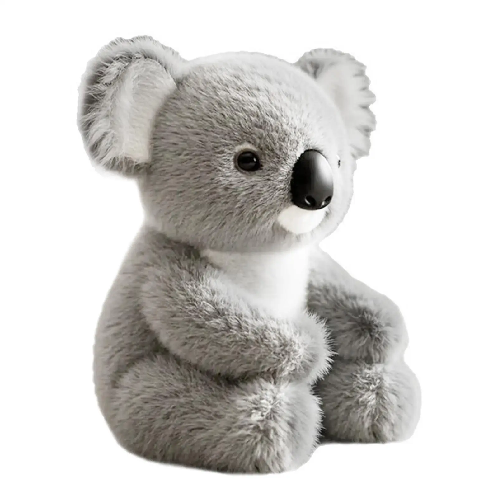 

Коала, плюшевая игрушка, реалистичная милая фигурка, орнамент, креативный мягкий декор, мягкая игрушка для вечеринки в честь Дня Благодарения, подарок для взрослых