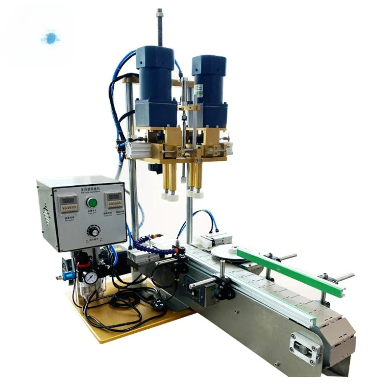 Semi-automatic sealing machine Duck bill sealing machine Automatic bottle feeding device