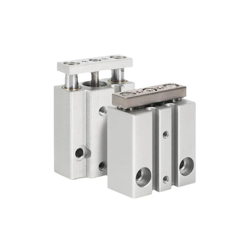 Micro Pneumatic 3-Axis 3-Rod Guided Rod Magnetic Cylinder MGJ6-5/10/15/20 TCM10-5/10/15/20