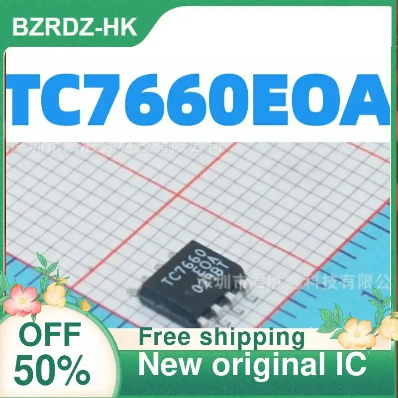 10PCs tc7660 tc7660eoa sop-8 new original IC