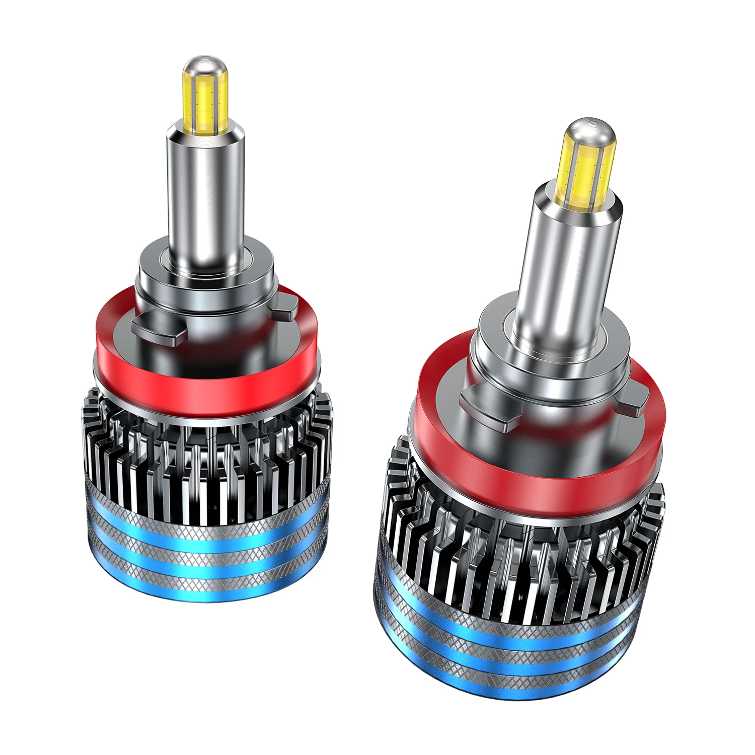 2x H7 Car Headlights H11 9005 HB3 9006 HB4 9012 HIR2 Auto Led Canbus Lights Bulb 130W 6000K IP68 13000LM