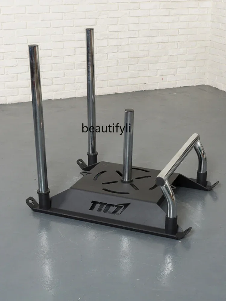 lt New heavy-duty explosive strength training resistance skid gym configuration energy, weight-bearing sled