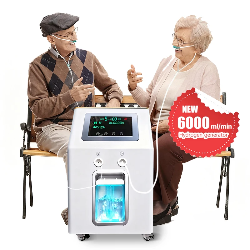 Hydrogen Inhaler Machine 3000 / 6000ML Generador De Hidrogeno Hydrogen Water Generator Hydrogen Inhalation For Boosting Immunity