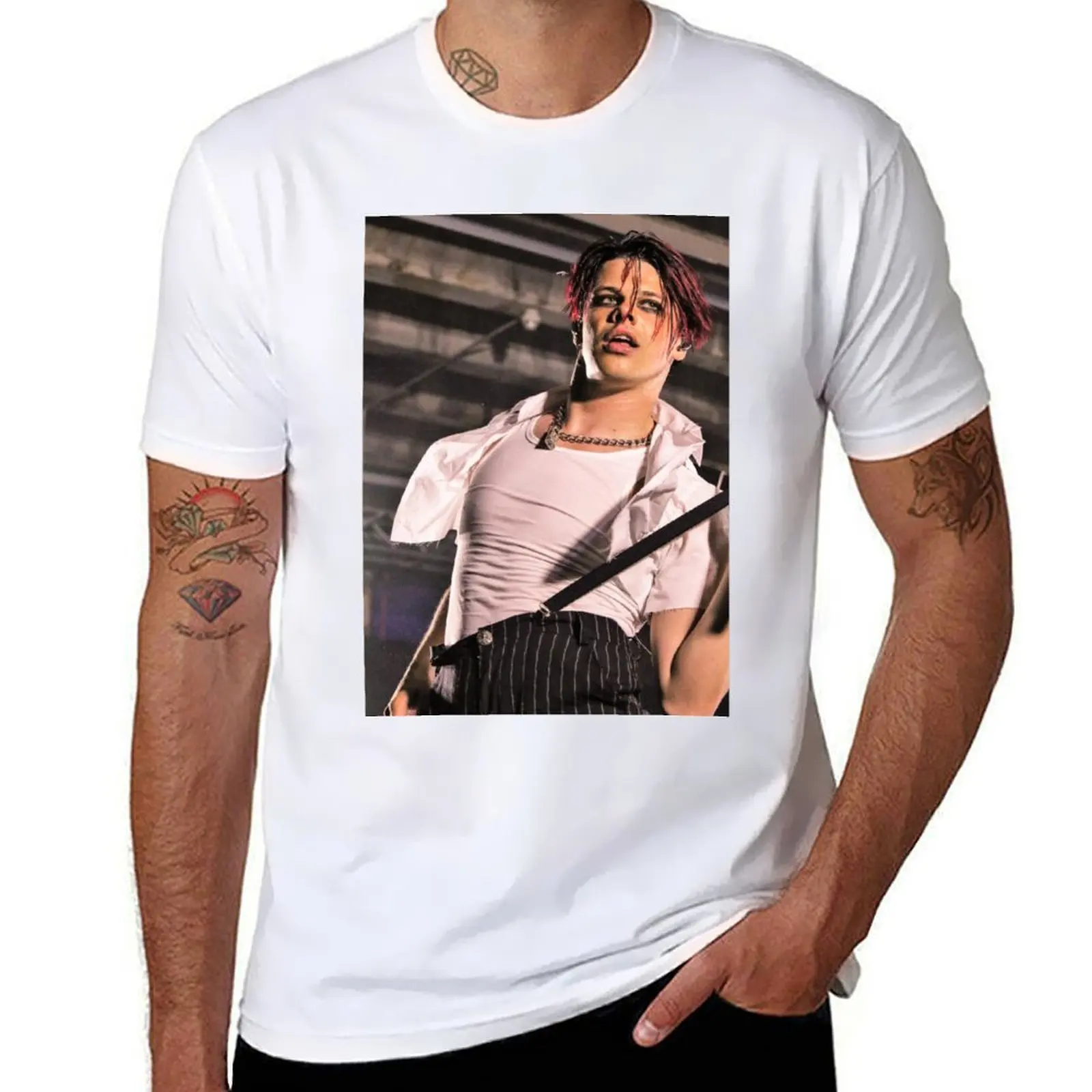 

Yungblud live in Auckland T-Shirt t shirts for man cotton t shirts for man graphic tees T-Shirt
