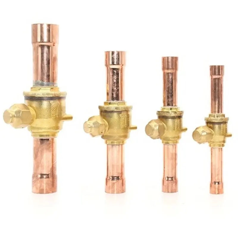 Air Conditioning Units Two-Way Shut-Off Valves Heat Pump For Freezing And Refrigeration Welded Ball Valve