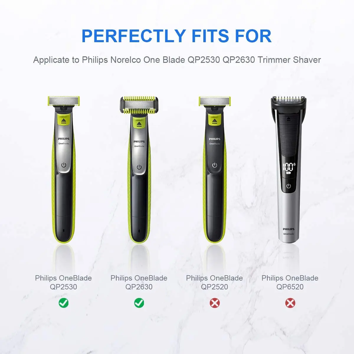 8V USB Charging Cable Power Cord for Philips for Norelco One blade QP2530 QP2630 HQ850 HQ912 HQ913 HQ914 HQ915 Trimmer Shaver
