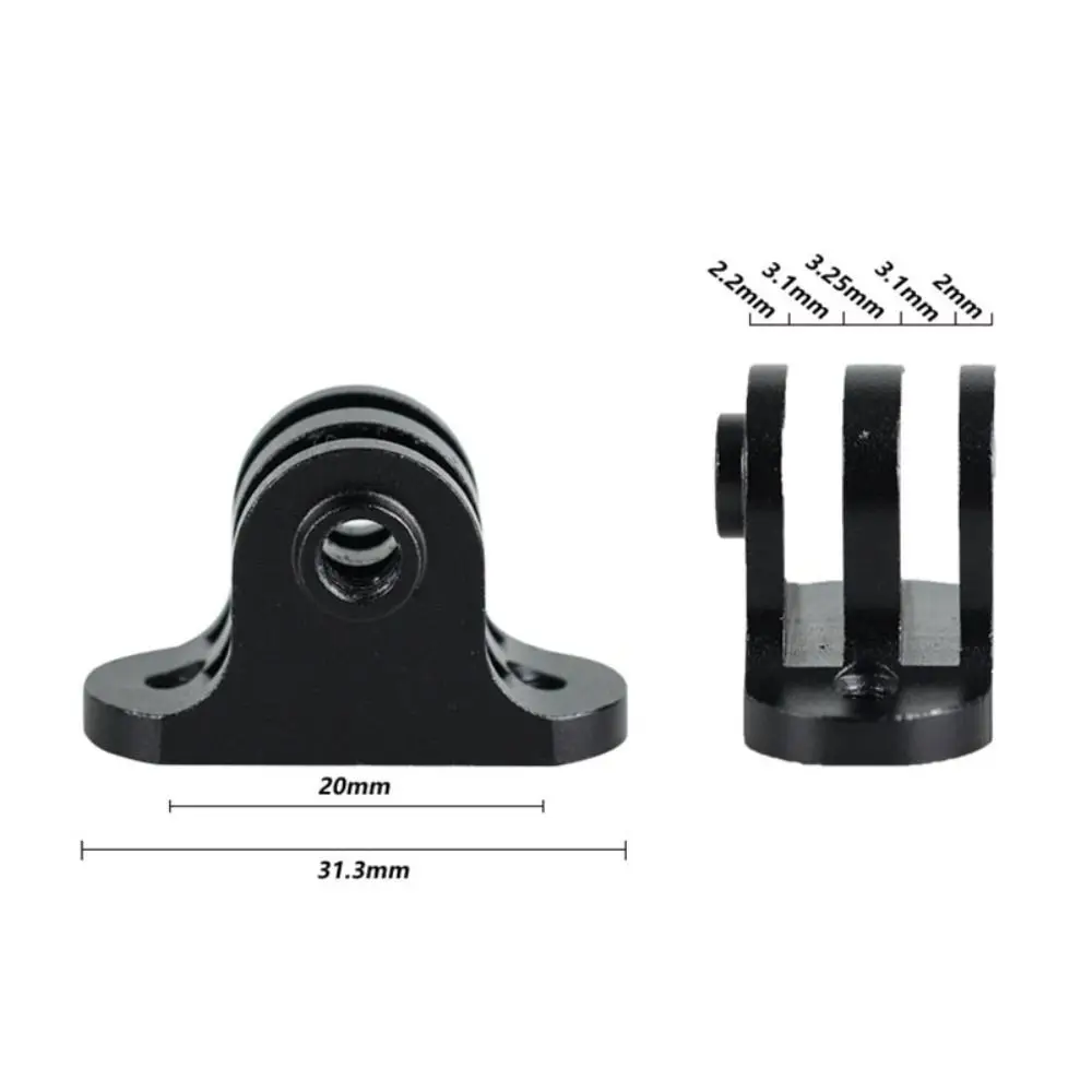 حامل كاميرا الدراجة بمقعد توصيل متين، سهل التركيب، مجموعة واحدة من محول ملحقات الدراجة، قاعدة تثبيت لـ Gamin/Gopro #5