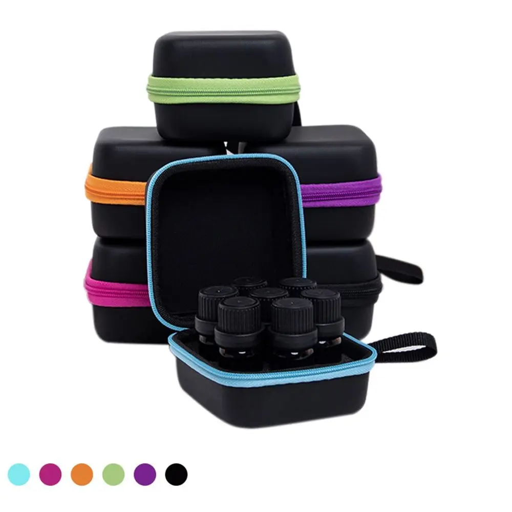 

Holder Home Essential Oils Storage Portable Hard Shell Carrying Case Essential Oil Case Storage Bag Perfume Box