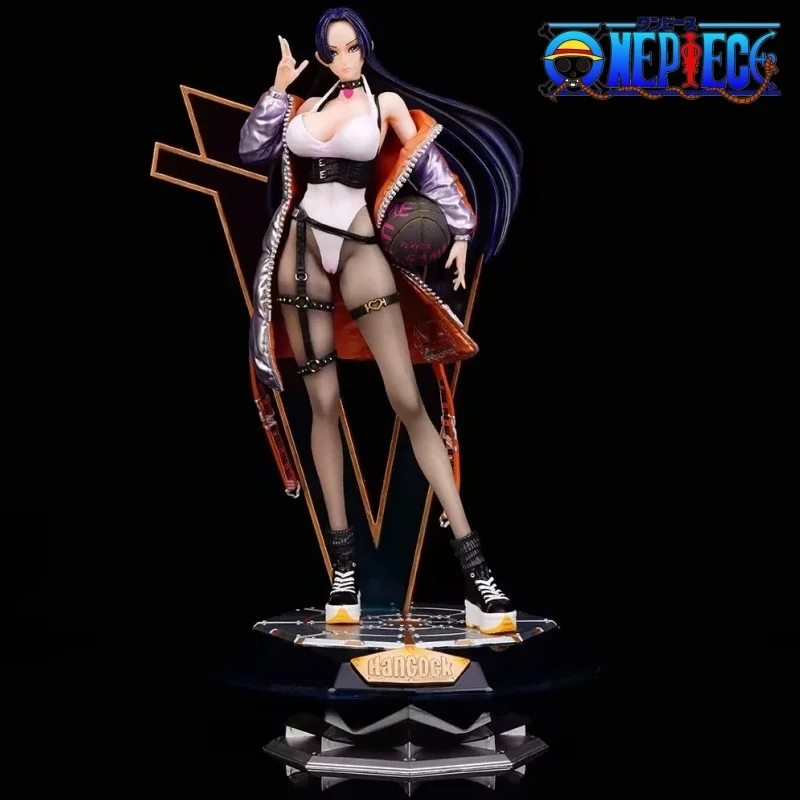 

2024 New 34cm One Piece Anime Figure Boa Hancock Basketball Female Emperor Action Periphery Figurine Gk Pvc Statue Model Toys