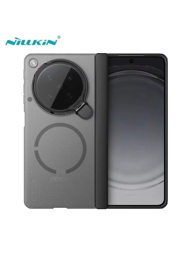 Magnetyczne etui do OPPO Find N6 Nillkin Frosted Shield Fold Prop z osłoną na obiektyw — zdjęcie produktu 7