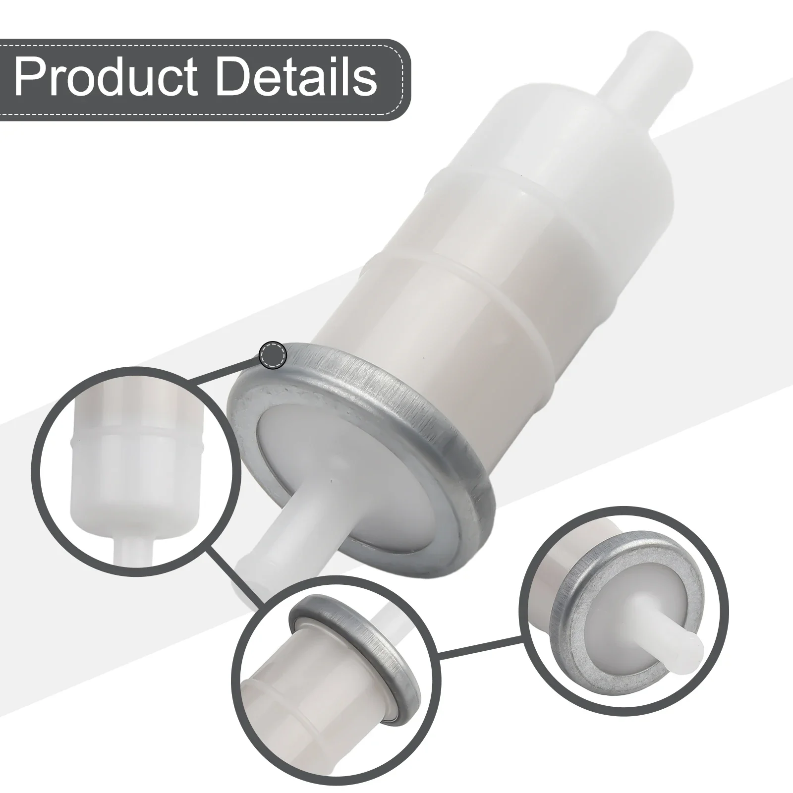 Fuel Filter 3/8 2 Pieces For GL1500 1988 And GL1200 1984 1987 Models Replacement Part 5602 Motorcycle Fuel System
