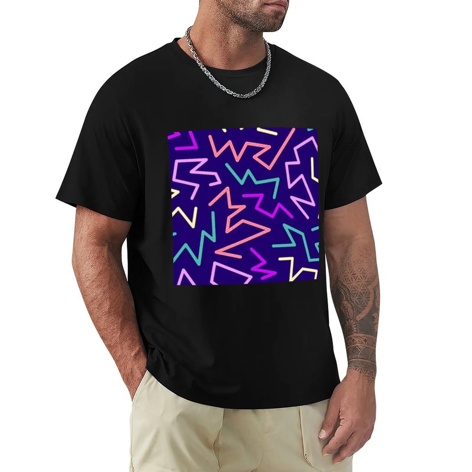 

Purple Waves Colours T-Shirt football t shirt Funny t-shirts summer shirt fitted t shirts for men