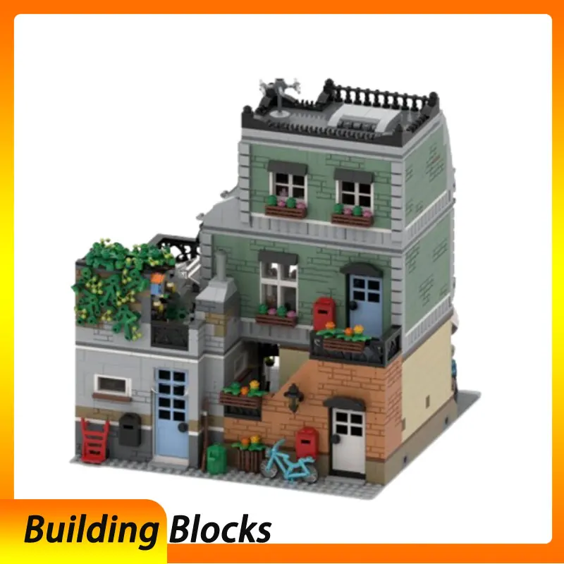 

Spot MOC-59472 3627pcs Castle Small Particle Assembly Building Blocks Educational Toy Model Gift Set Ornaments