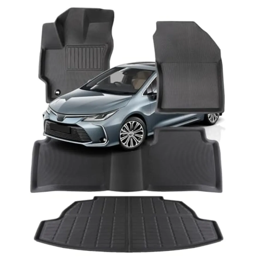

Автомобильные коврики для Toyota Corolla 2020-2025, 2026 (не для хэтчбеков и кроссоверов), всепогодные, из XPE, на заказ, для переднего, заднего салона и багажника