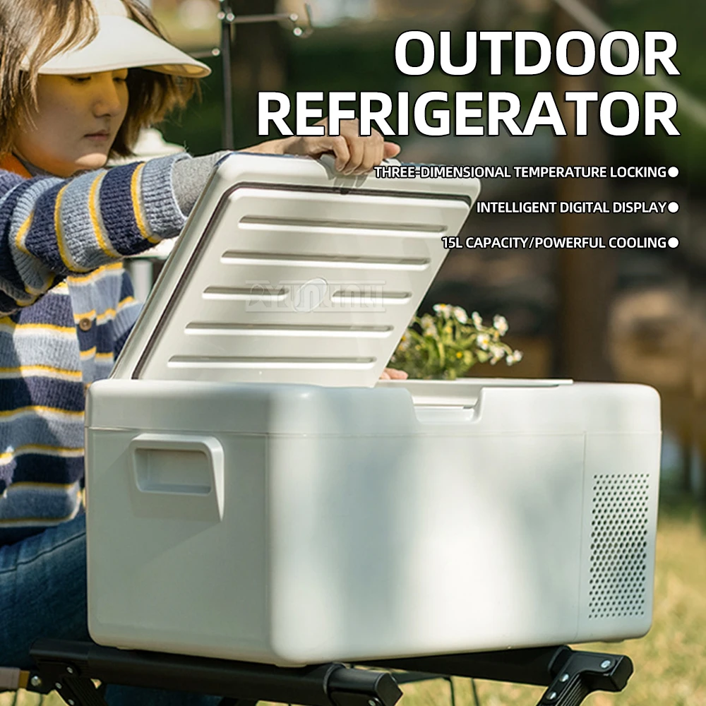 차량용 냉장고 12V 24V 이중 듀얼 제어 가정용 소형 냉동고 소형 냉장고