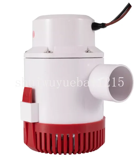 12V 4700 GPH Marine Plumbing Boat Non Automatic Bilge Pump Submersible Electric 12v Submersible Bilge Pump