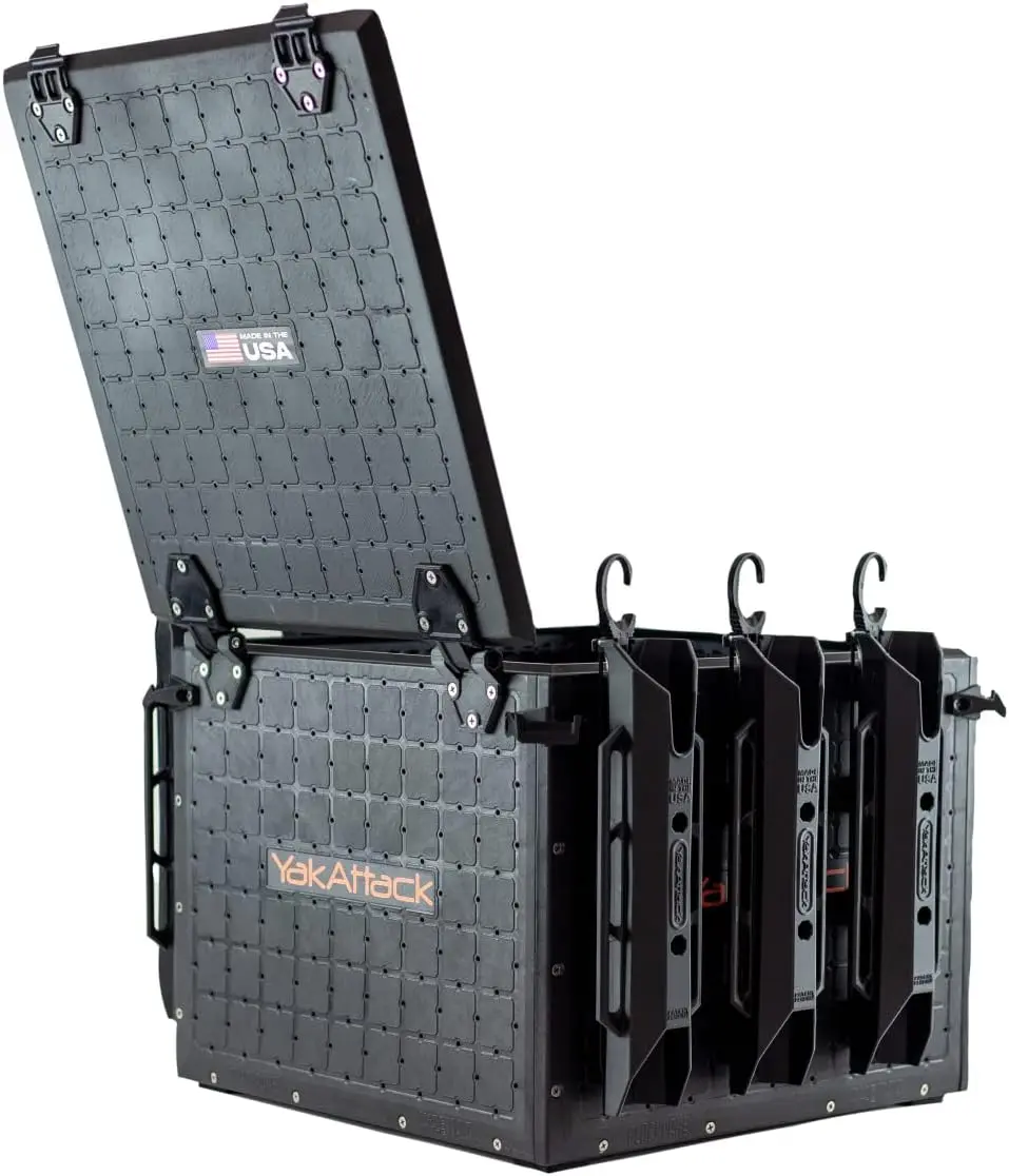 BlackPak Pro Kayak Fishing Crate - Multiple Colors and Sizes | Kayak Fishing Accessories