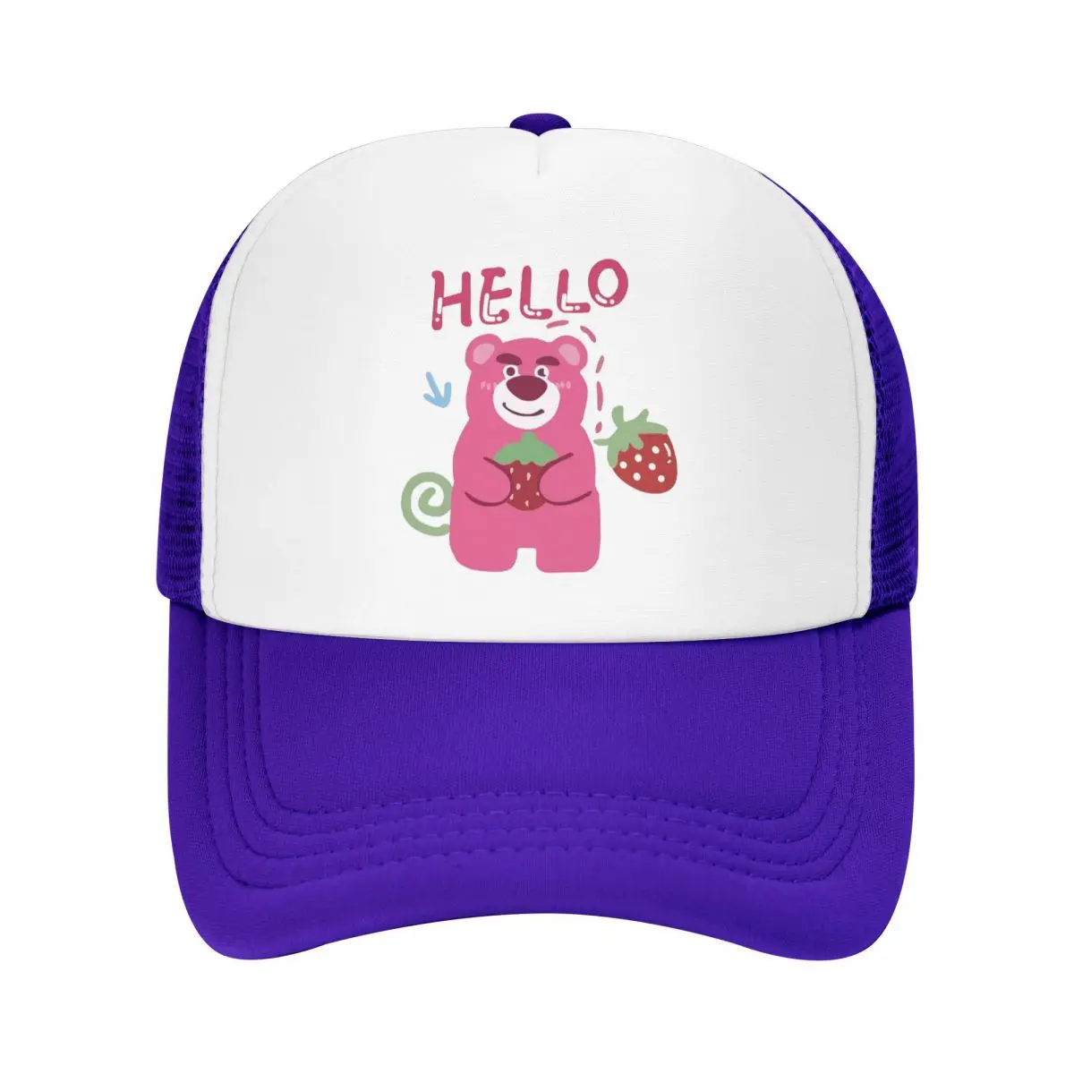 Summer Cap Sun Visor Cute Bear Hip Hop Caps Disney Toy Story Lotso Cowboy Hat Peaked Hats