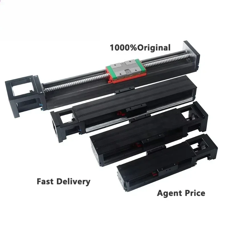 

Oversea Warehouse XYZ Axis CNC Kits Linear Sliding Rails With HG20 HGH20CA for Nema 23 34 24 32 Motor Robot Module Linear Module