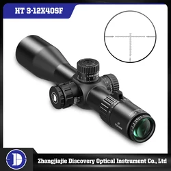 Discovery HT 3-12X40SF FFP Compact Hunting Riflescope Optical Scopes First Focal Plane Airsoft Sight Mount Glass Etched Reticle