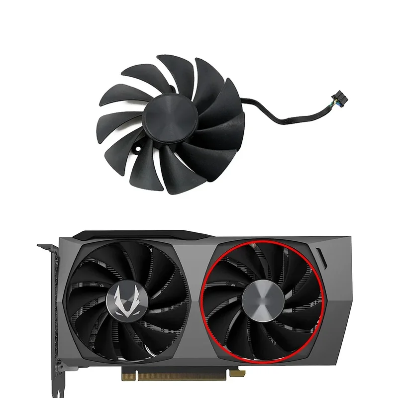 87MM 4Pin GPU Cooling Fan GA92S2U For ZOTAC RTX3050 Twin Edge RTX3060Ti OC 8GD6 HA Graphics Video Card