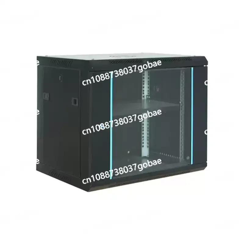 

Маленький настенный сетевой шкаф 6U — домашний утолщенный шкаф переключателя слабого тока для маршрутизатора, сервера жесткого диска