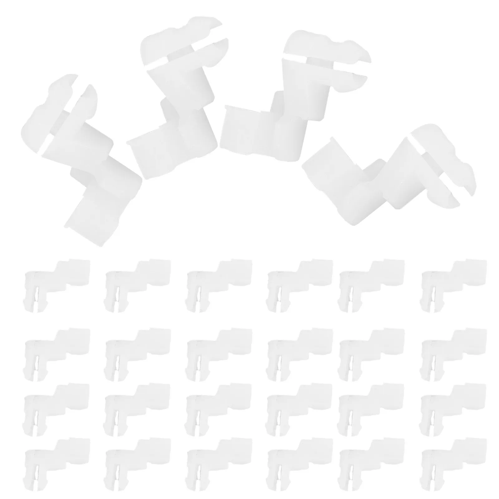 

200pcs Car Lock Clip For Door Latch Parts Snap In Plastic Automotive Door Handle Rod Fastener Replacement Clip