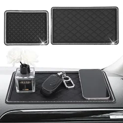 Car Anti-Slip Mat Interior Dashboard Phone Anti-Slip Storage Mat Pads Phone Sunglasses Ornament Practical Decoration Accessories