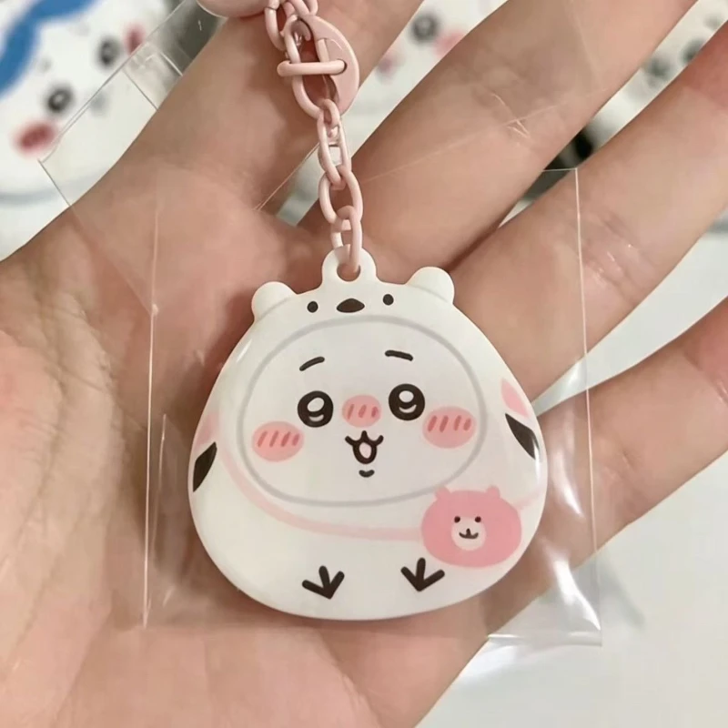 Anime Cartoon Kawaii Chiikawa Key Rings Plexiglass Pendent Ornament Decorate Fine Workmanship Feel Delicate Unique in Shape New