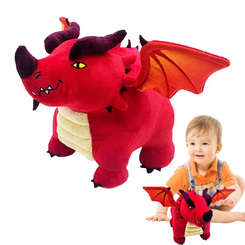 Themberchaud Plush Doll 24cm Soft Plush Toy Children Gift Novelty Stuffed Dungeon And Dragon Honor Among Thieves Animated Doll