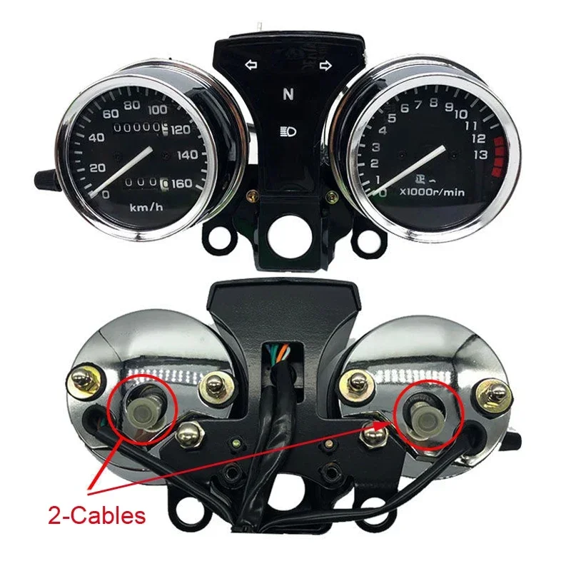 

Motorcycle Speedometer for Honda Sundiro Lifan Dayun Qjmotor Tachometer CM125 Exeited V-MEN SDH125 Speed Meter Clock Instrument