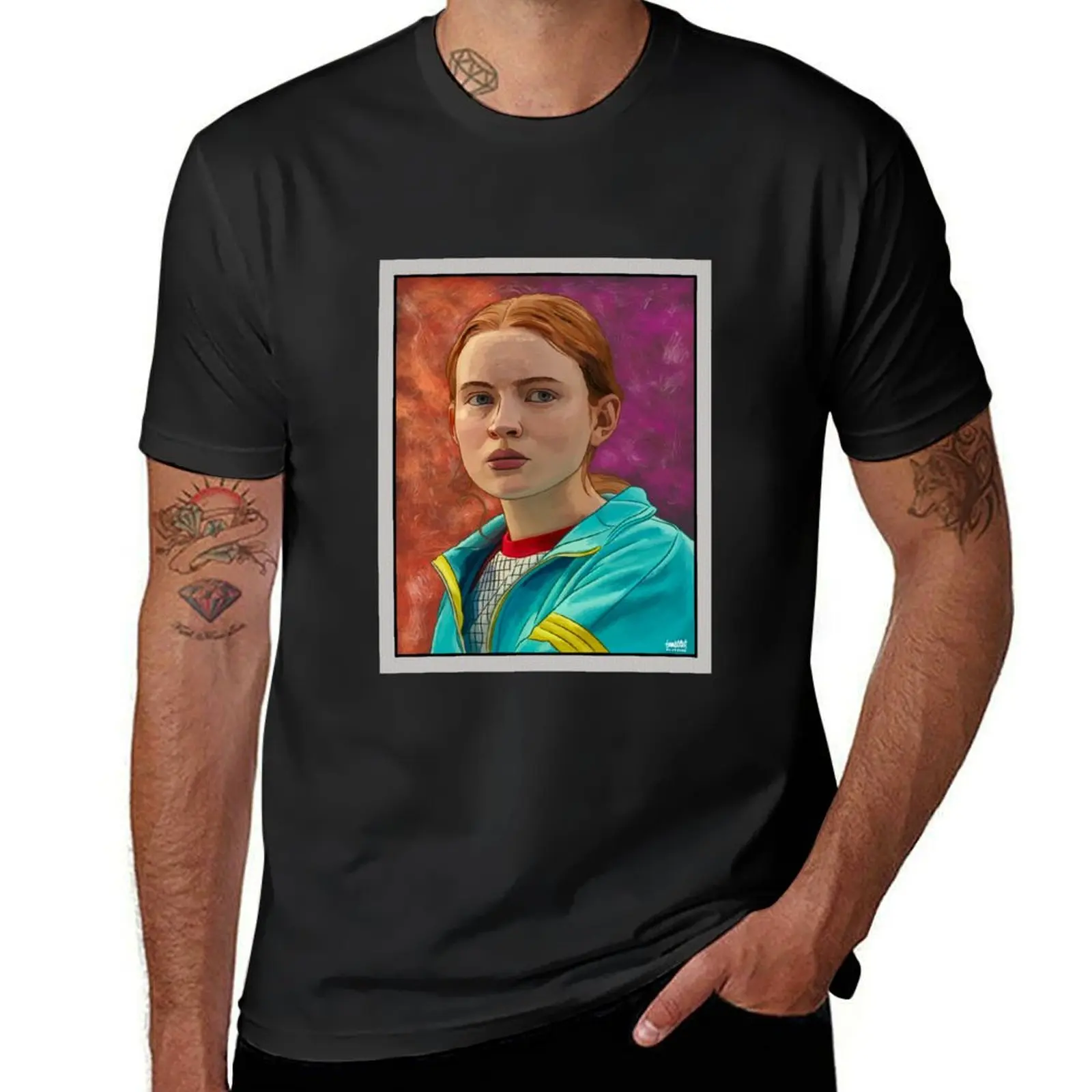 Max Mayfield T-Shirt shirts graphic tees Blouse mens t shirt graphic