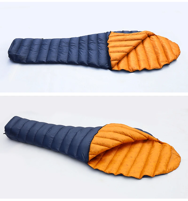 Kamperbox Ultraleichter Daunenschlafsack Camping Outdoor Camping Schlafsack Daunen UL250 – Detail 8