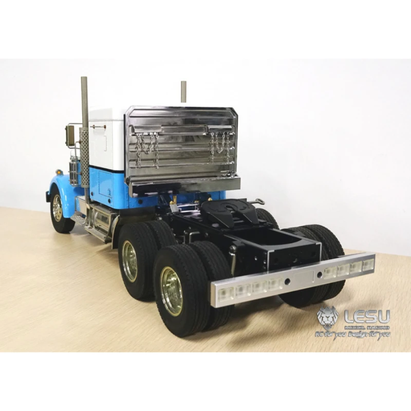 

Metal Back Frame for Tamiya 1/14 RC Truck King Hauler Metal Rear Equipment Rack 1:14 RC Tractor Trailer LESU DIY Parts