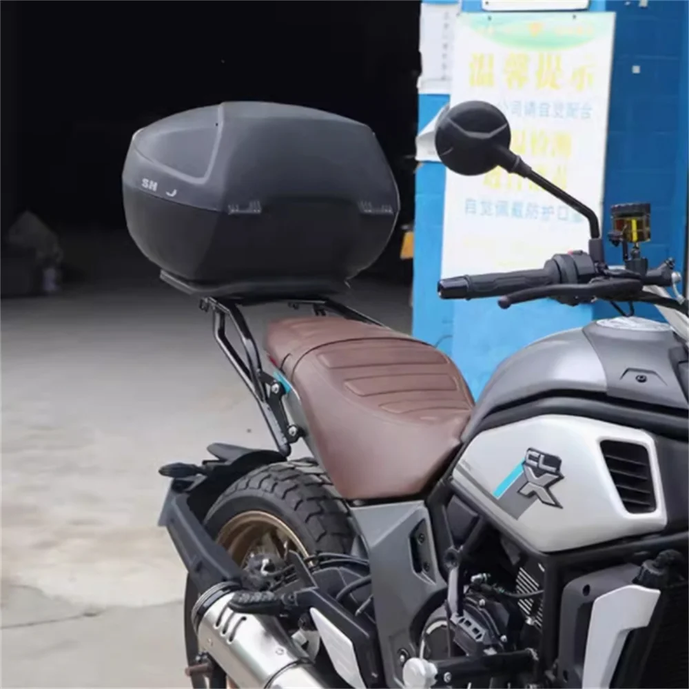 تعديل رف الأمتعة ل CFMOTO Clx700 CL-X700 الناقل دراجة نارية الجانب الخلفي صناديق الأمتعة حالات تصاعد رفوف بين قوسين