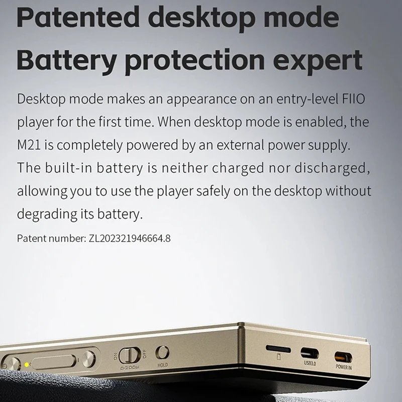 FiiO M21 Android 13 مشغل موسيقى محمول MP3 Walkman Snapdragon 680 4 * CS43198 DAC رقائق صوت عالي الدقة DSD بلوتوث LDAC