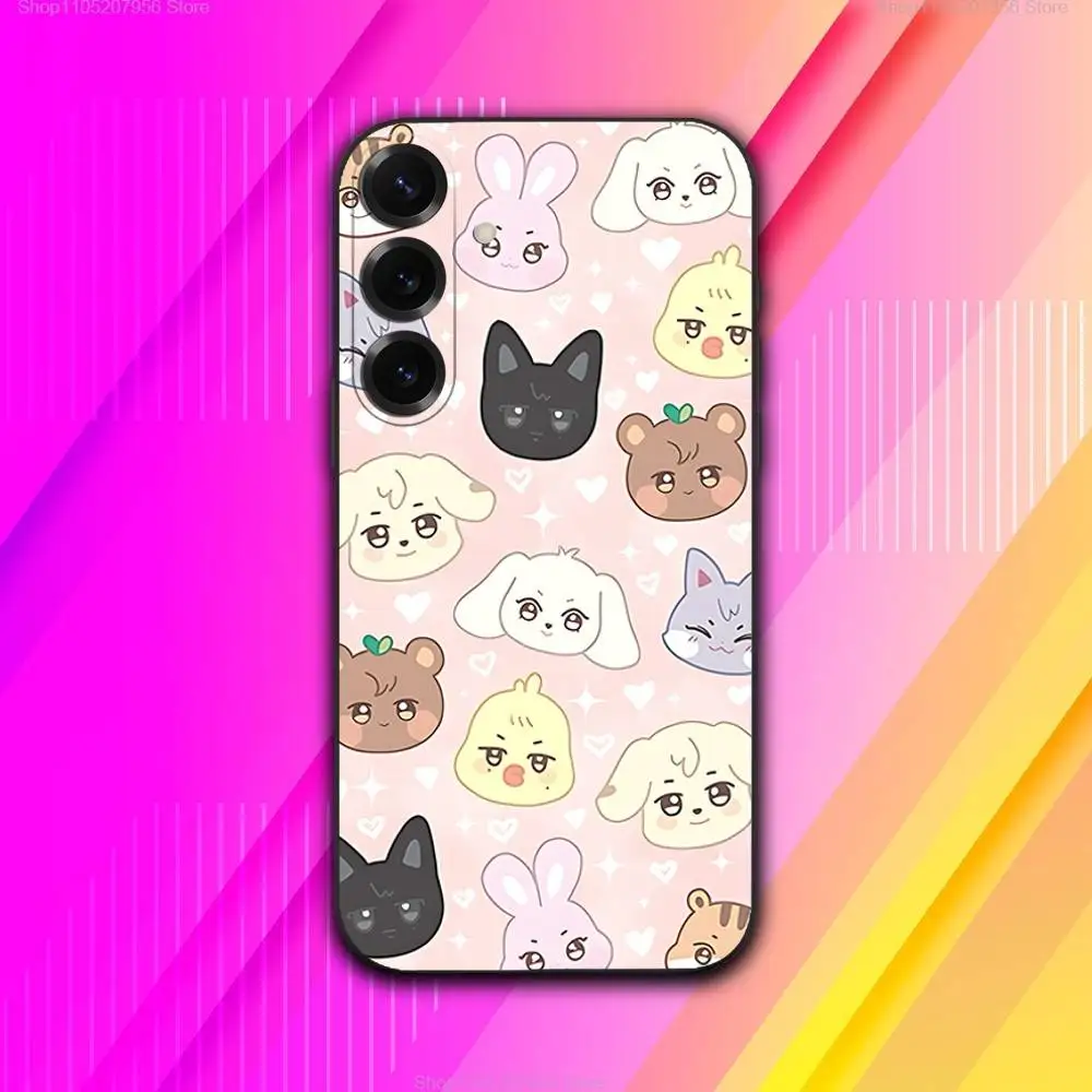 Cartoon A-ANITEEZS-S Cute Phone Case For Samsung A 73,72,71,53,52,51,41,40,30,22,21,13,12,Note 20,10,9 Ultra Pro 5G Soft